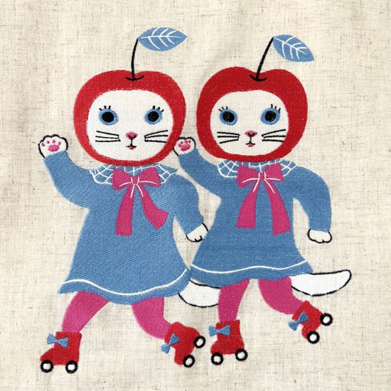 Embroidery Bag Cherry Girl