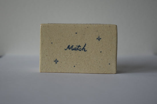 Ceramic Matchbox  Little Angel
