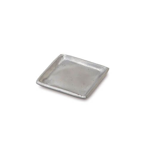 63623 [PLUS THE GREEN] square plate silver