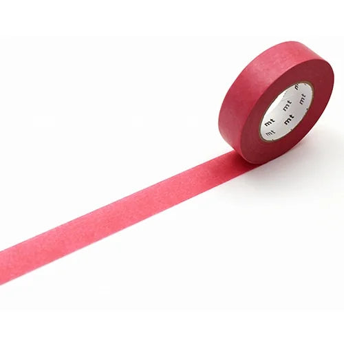 mt Gansin Large-Capacity Tape – Red, 15mm×20m