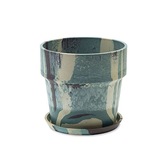 81083 [PLUS THE GREEN] Urban plant pot green camo