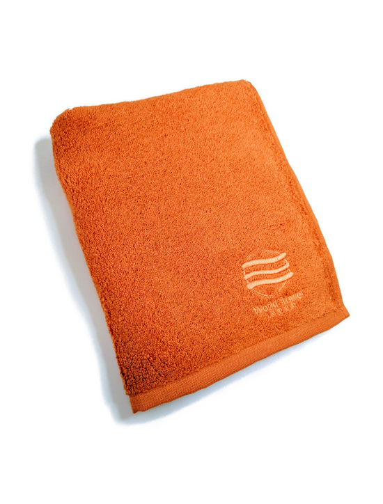 Fluffy Imabari Sports Towel (Orange) (Set of 5)