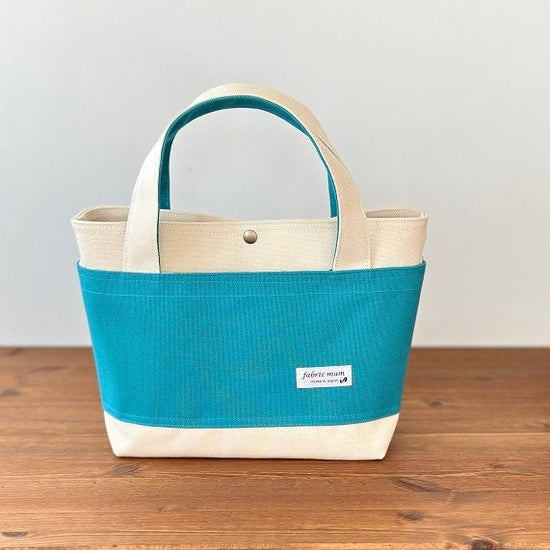 <New Products>S Tote of Solid Canvas *Cobalt Blue