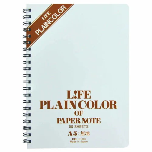 LIFE Plain Notebook – A5, Plain