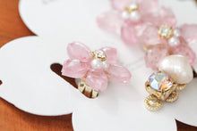 Someiyoshino Double Sakura Earring and Ear Cuff 