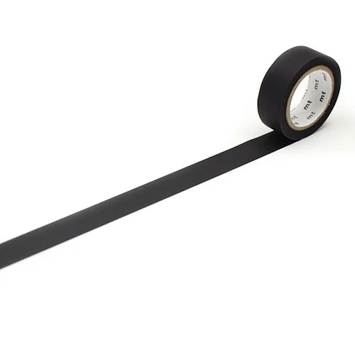 mt Masking Tape – Matte Black, 15mm×7m