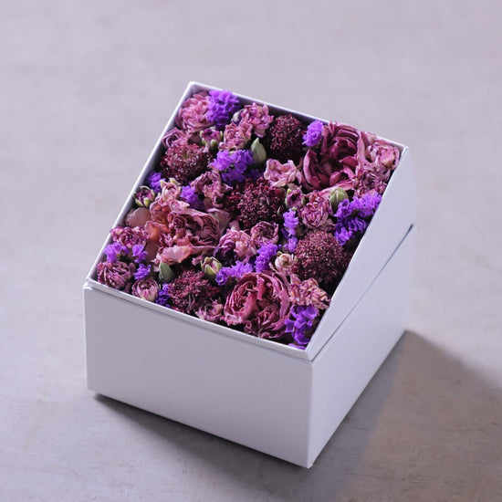 Flower Box-M-purple×pink