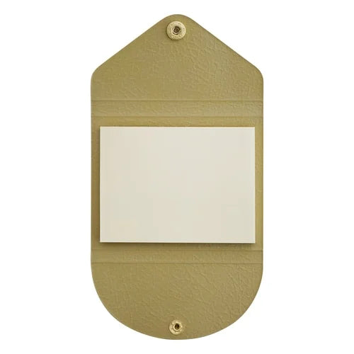 LIFE × Yamama Bungu Sticky Notes with Cover – Plain, Beige