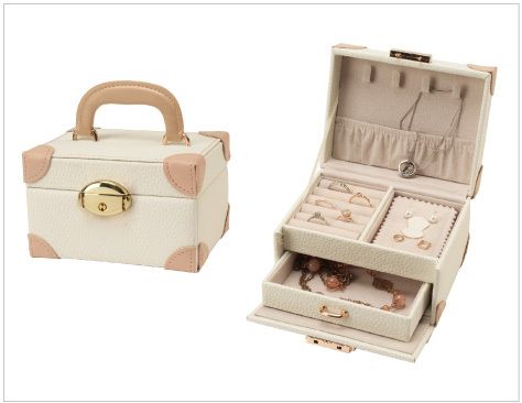 Trotter style jewelry box, S size, unit of 1 piece AO-JB-8300V