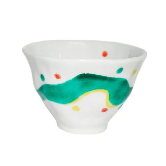 [Eisyou] Rice Bowl with Polka Dot Design (Large)