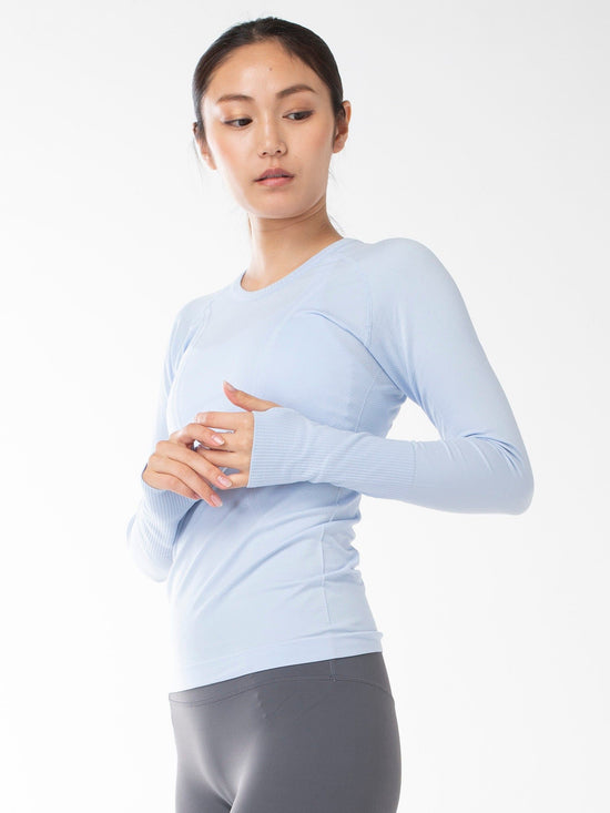 Hitomi Seamless Long Sleeve Tops in 6 colors