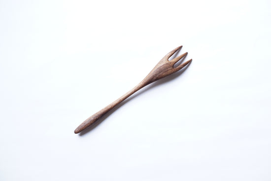 Wooden Fork, Small (walnut)A024-0