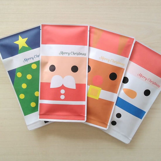 Tea Mail (Christmas_Doll, Lemon Japanese black tea bag 3g x 5p)[Black tea / Herb tea / Gift].