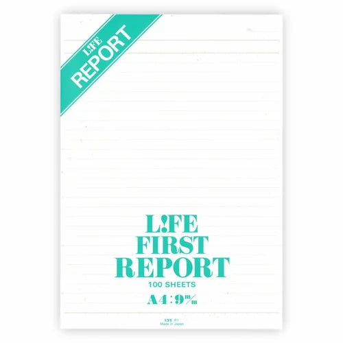LIFE Report Pad – A4, Ruled