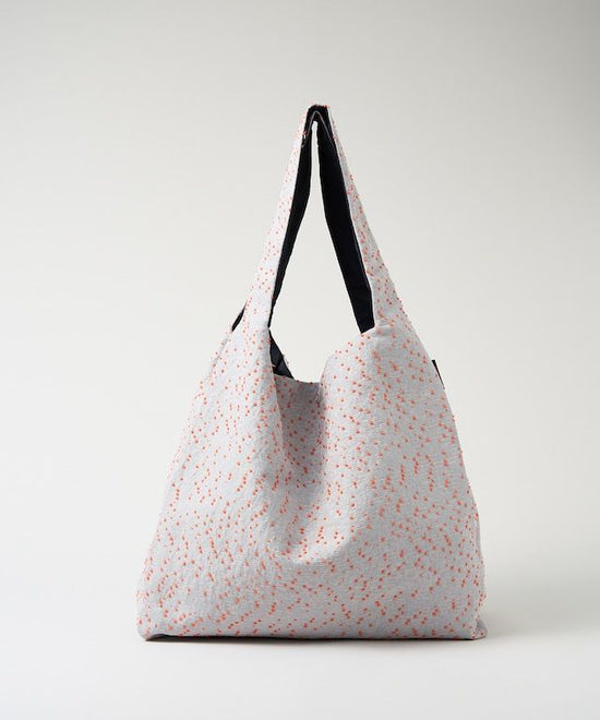 DOUBLE bag / orange dots / L