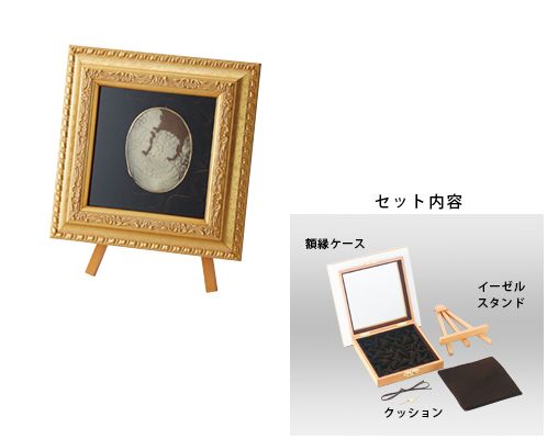 Case for brooch S size with framed easel stand, 1 piece AR-B119