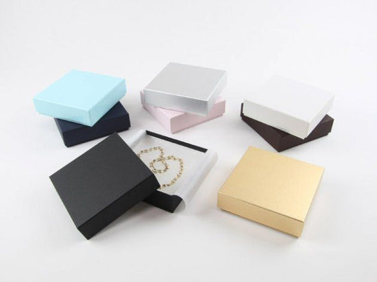 Accessory paper box, inner dimensions 97 x 83 x 29 mm, Mi-lid type free case, 12 pieces, 7304-F