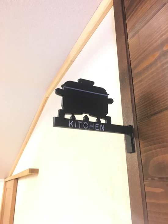 Kitchen Sign Pan Type Pictogram Type