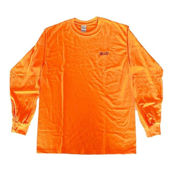 "Chen & Good -orange-" Long-T