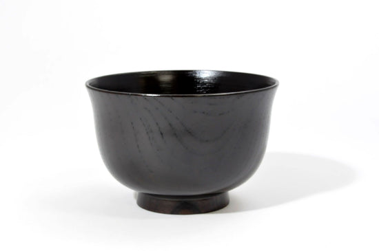 Zelkova 3.7 Habutan Jiru Bowl, Kurozuri, Inner Black Rust SO-0582