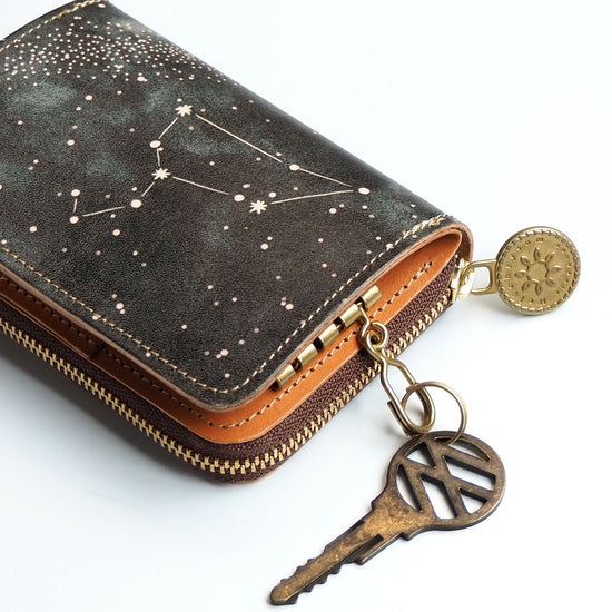 Key Wallet [ Mini Wallet + Key Case ] (12 Starry Skies 12 Designs)