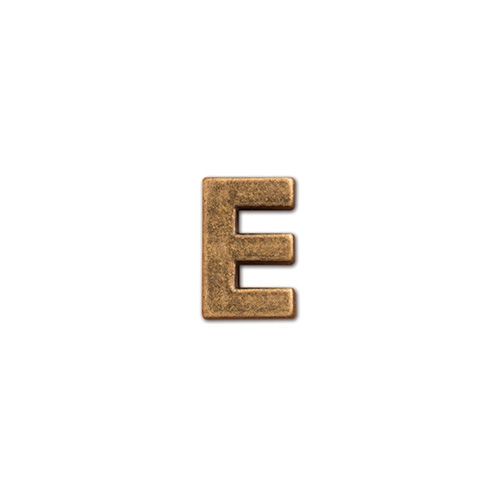 62858 [POSH MADE] Alphabet parts E