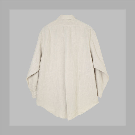 SOWBOW SHIRT -G FRENCH LINEN NATURAL