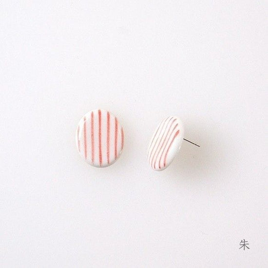 Striped Clip-on earrings