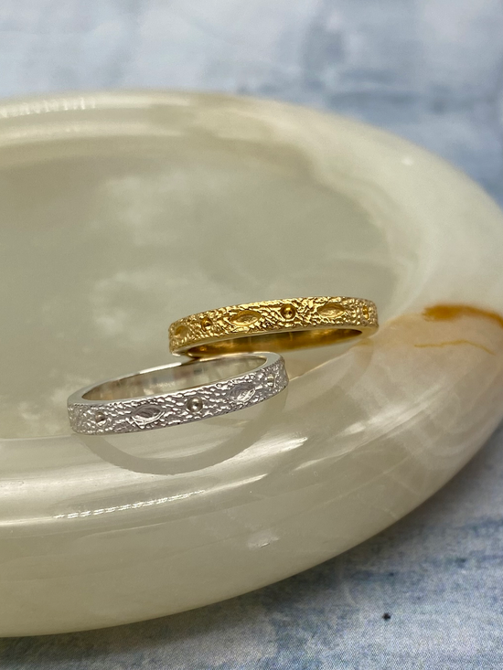 Comet ring | gold / silver925