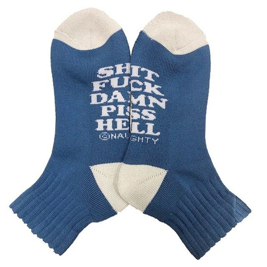 "BEST5 QUARTER -blue-" SOCKS (limited edition by NAUGHTY)