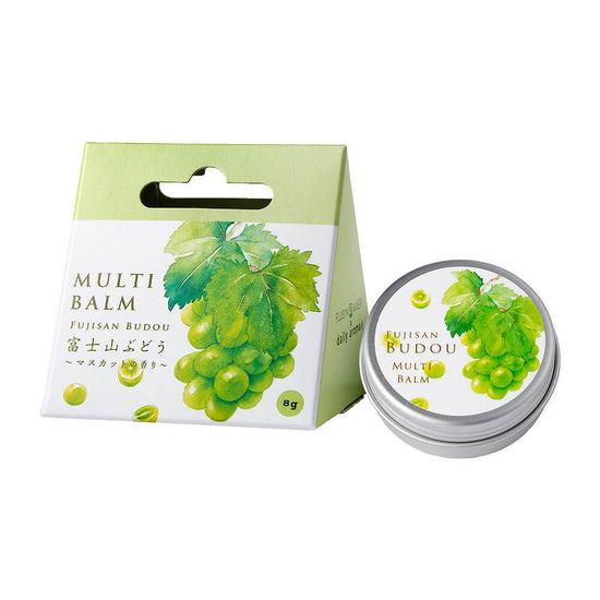 [Seasonal]Fuji Grape Multi-Balm 8g [Muscat][Hair wax, nail care].