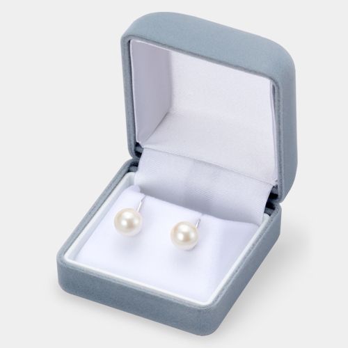 Clip-on earrings/Pierced earrings case S size, Flocky series, 10 pieces SA-001-E