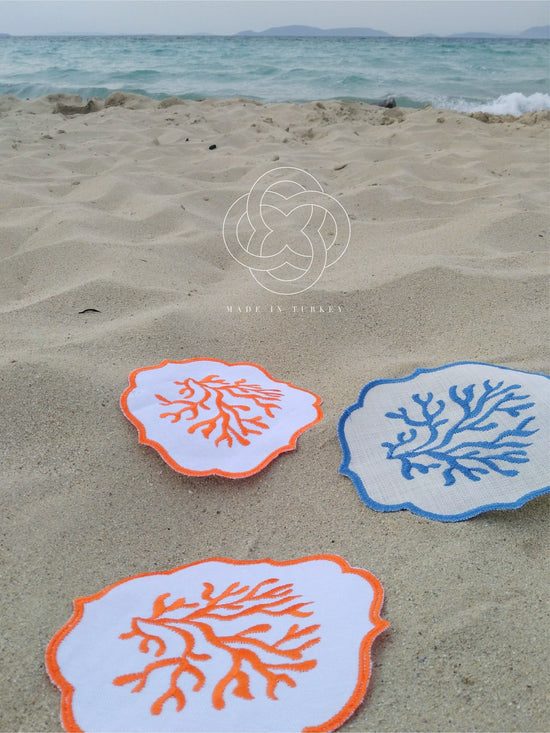 Aegean Style Cocktail Coaster Set of 6