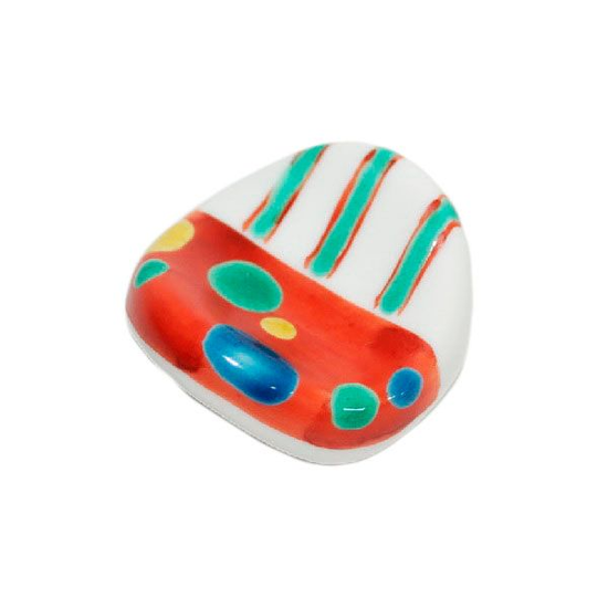 [Eisyou] Oval chopstick rest with two patterns