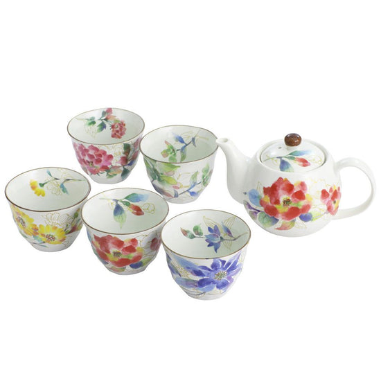 Hanaenishi 5-Pot Tea Set (03962)