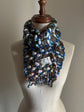 Handwoven tweed scarf | mid ♭57 [made with apparel leftover yarn]