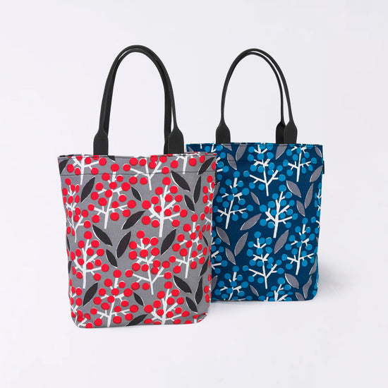 Kyoto Hand-Dyed Canvas Tote Bag (Vertical) (Nanten)