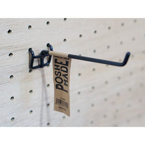 63464 [POSH MADE] Bar Hook M Black