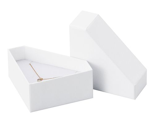 Diamond shaped paper box for rings, pierced earrings and pendants, L size, 20 pieces AR-REP244