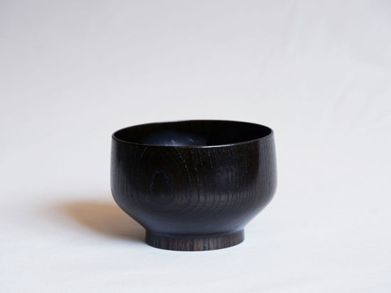 Saburoku Bowl Hollow Lacquer Black