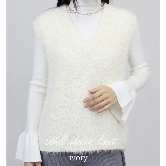 Bell Sleeve Knit