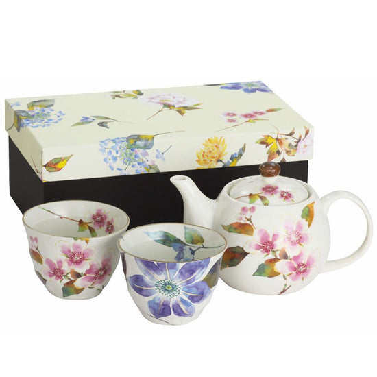 Hana Kagura Pair Pot Tea Set (03871)