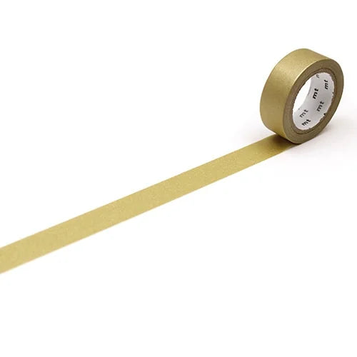 mt Masking Tape – Gold, 15mm×7m