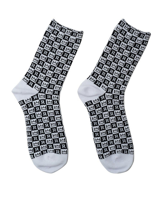 Block Check Socks