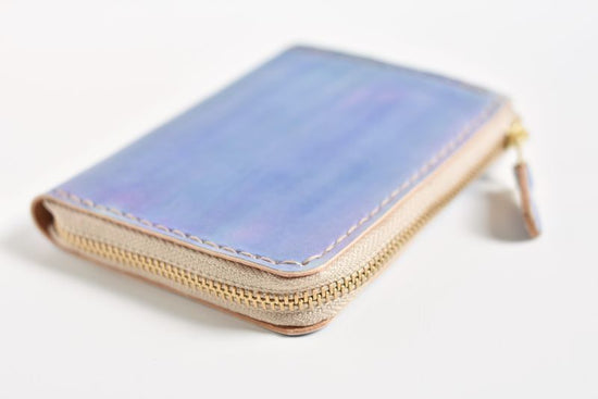 Hydrangea No.147 (L-Shape Zipper Mini Wallet)