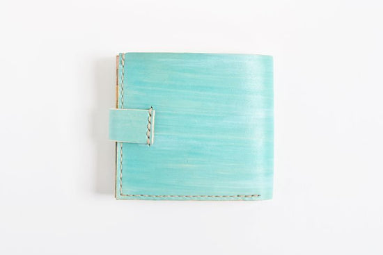 Sky blue No.96 (Bifold wallet with hook)