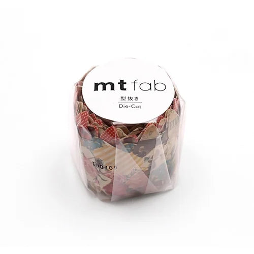 mt Masking Tape fab (Die-Cut) – Retro Paper Butterfly, 45mm×3m