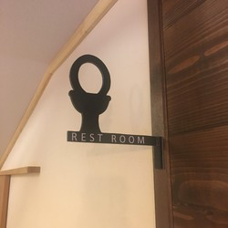 Toilet Sign REST ROOM