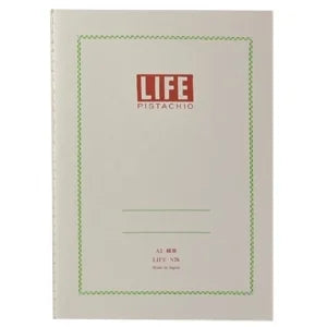 LIFE Pistachio Notebook – A5, Ruled