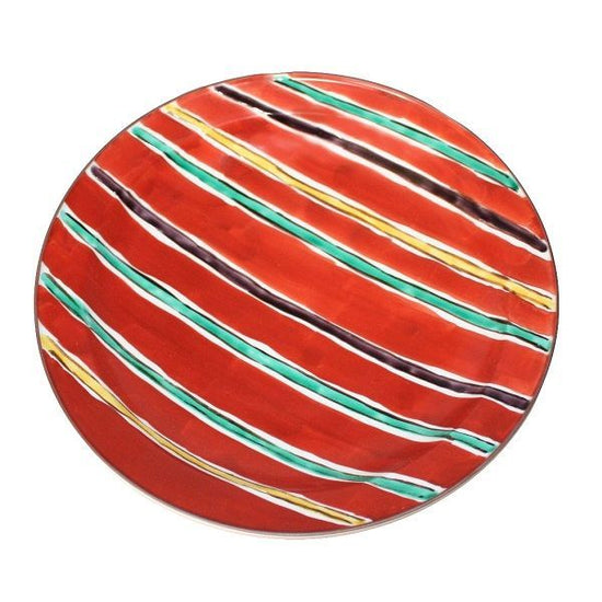 [Eisyou] (Lu) Shakudo Dish, Mamdo pattern